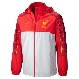 13-14 Liverpool(LFC) Rain Jacket - Red (Size:L)