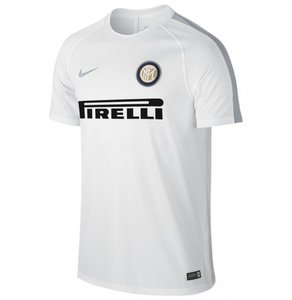 [해외][Order] 16-17 Inter Milan  SS Squad Dry Top - White/Wolf Grey
